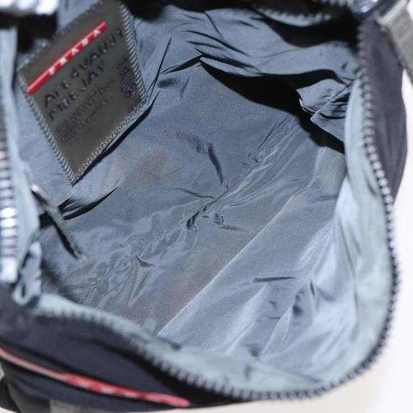 PRADA Sports Shoulder Bag Nylon Black Auth bs15825 - Picture 11 of 16